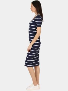 Nautica Adalee Dress női midi ruha sötétkék színben 3