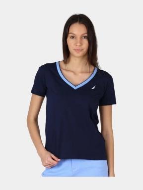 Nautica Mae T-Shirt női rövid ujjú póló sötétkék színben 1