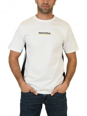 Nautica Pooler T-Shirt férfi rövid ujjú póló fehér színben 1