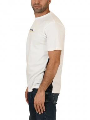 Nautica Pooler T-Shirt férfi rövid ujjú póló fehér színben 3