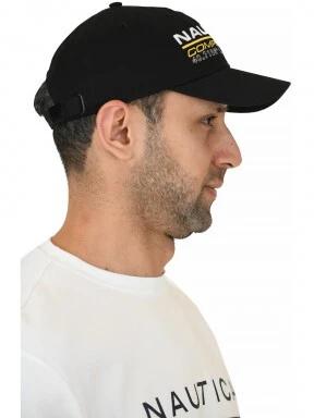 Nautica Obi Strapback Cap baseball sapka fekete színben 3