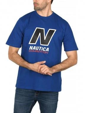 Nautica Wessix T-Shirt férfi rövid ujjú póló kék színben 1