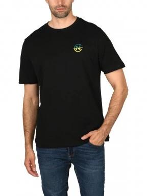 Nautica Moreton T-Shirt férfi rövid ujjú póló fekete színben 1