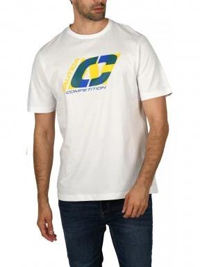 Nautica Megaton T-Shirt férfi rövid ujjú póló fehér színben 1