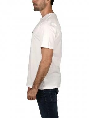 Nautica Eboss T-Shirt férfi rövid ujjú póló fehér színben 3