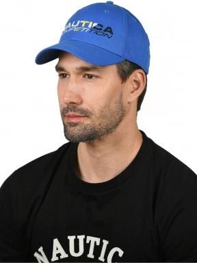 Nautica Compass Snapback Cap baseball sapka kék színben 3