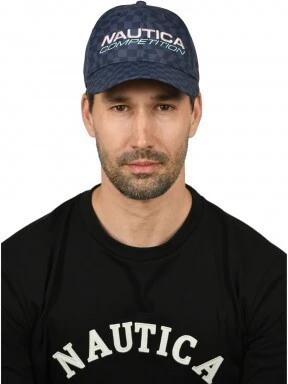 Nautica Captain Snapback Cap baseball sapka sötétkék színben 1