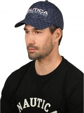 Nautica Captain Snapback Cap baseball sapka sötétkék színben 3