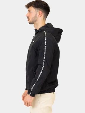 Nautica Tilsedn Track Top férfi kapucnis pulóver fekete színben 3