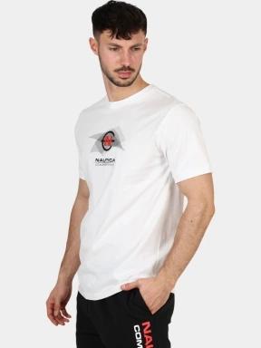 Nautica Tralee T-Shirt férfi rövid ujjú póló fehér színben 3