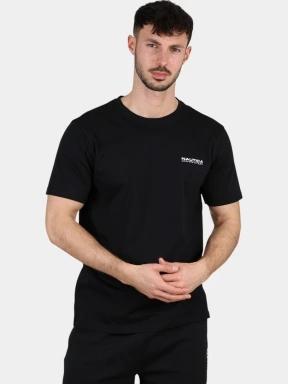 Nautica Sligo T-Shirt férfi rövid ujjú póló fekete színben 1