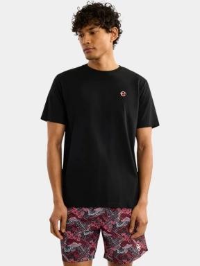 Nautica Cork T-Shirt férfi rövid ujjú póló fekete színben 1