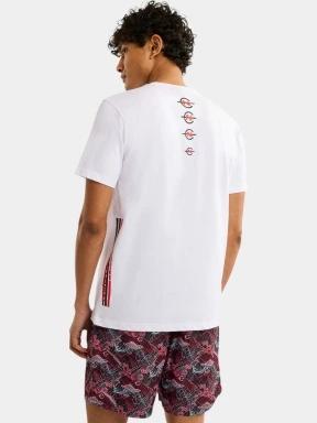 Nautica Cork T-Shirt férfi rövid ujjú póló fehér színben 3