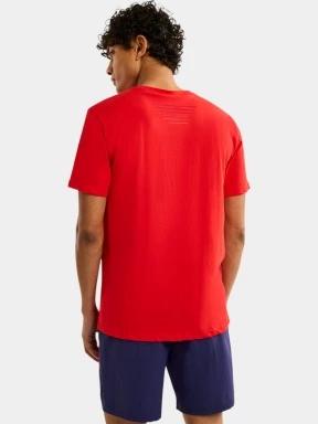 Nautica Newry T-Shirt férfi rövid ujjú póló piros színben 3