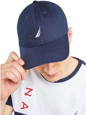 Nautica Ruck Strapback férfi baseball sapka sötétkék színben 3