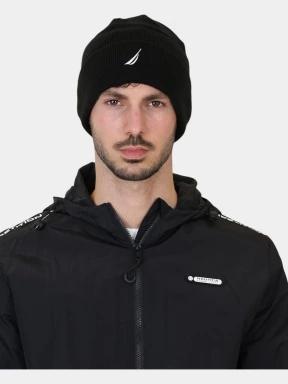 Nautica Gerro Beanie sapka fekete színben 1