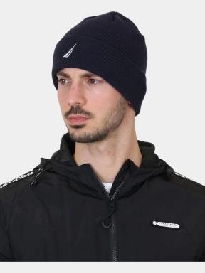 Nautica Gerro Beanie sapka sötétkék színben 3