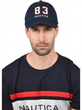 Nautica Mediterranean Strapback Cap baseball sapka sötétkék színben 1