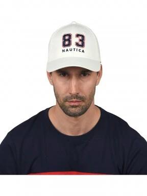 Nautica Mediterranean Strapback Cap baseball sapka fehér színben 1