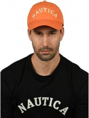 Nautica Caribbean Strapback Cap baseball sapka narancssárga színben 1