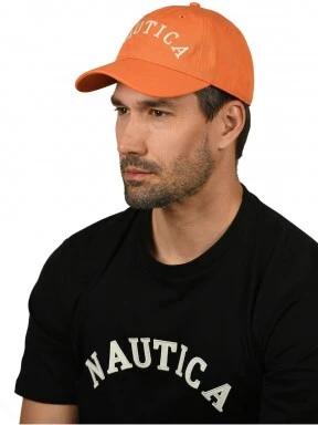 Nautica Caribbean Strapback Cap baseball sapka narancssárga színben 3