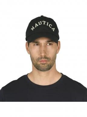 Nautica Caribbean Strapback Cap baseball sapka fekete színben 1
