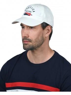 Nautica Artic Strapback Cap baseball sapka fehér színben 3