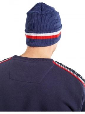 Nautica Zeus Beanie férfi kötött sapka sötétkék színben 3