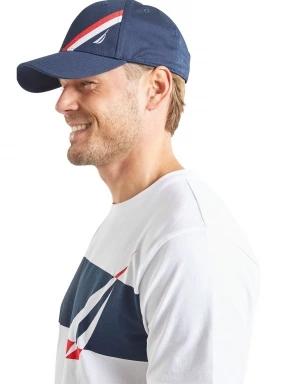 Nautica Nevado Snapback Cap férfi baseball sapka sötétkék színben 3