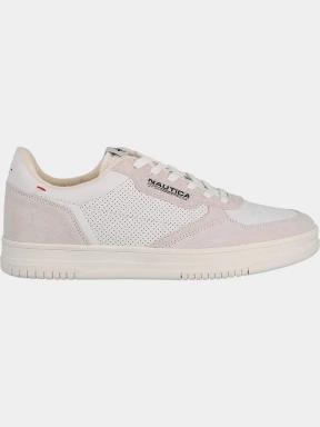 Nautica BIRD LTH-SD TOTAL OFF WHITE férfi sneaker homok színben 1