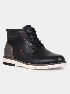 Nautica Explorer férfi magas szárú cipő fekete színben 1