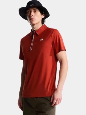 The North Face M Tanken Polo - Eu férfi galléros póló piros színben 1