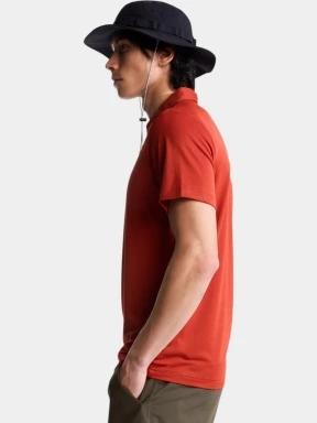 The North Face M Tanken Polo - Eu férfi galléros póló piros színben 3