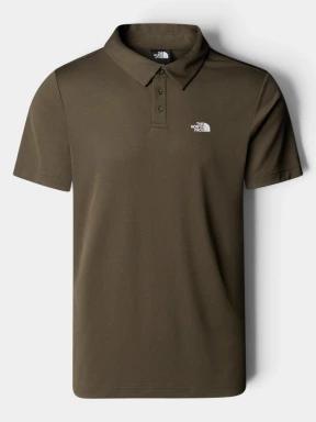 The North Face M Tanken Polo - Eu férfi galléros póló oliva színben 1