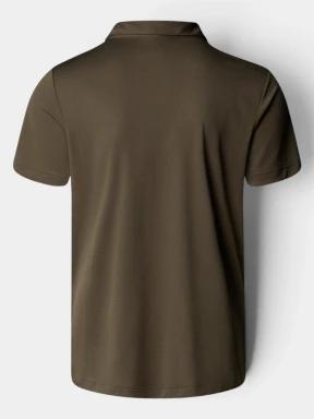 The North Face M Tanken Polo - Eu férfi galléros póló oliva színben 3