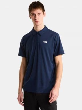 The North Face M Tanken Polo - Eu férfi galléros póló sötétkék színben 1