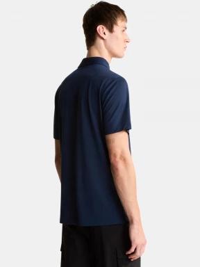 The North Face M Tanken Polo - Eu férfi galléros póló sötétkék színben 3