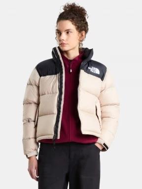 The North Face W 1996 Retro Nuptse Jacket női pehelykabát homok színben 3