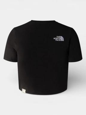 The North Face W Essential Cropped Slim Short Sleeve Te női crop top fekete színben 3