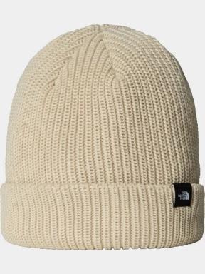 The North Face Tnf Fisherman Beanie kötött sapka homok színben 1