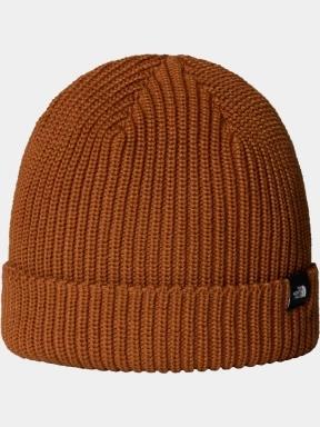 The North Face Tnf Fisherman Beanie kötött sapka narancssárga színben 1