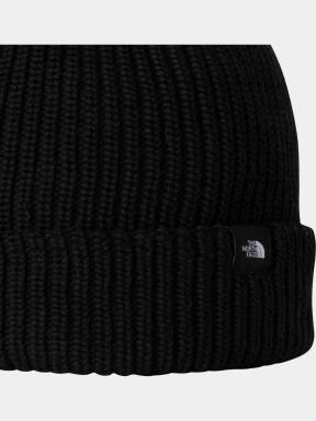 The North Face Tnf Fisherman Beanie kötött sapka fekete színben 3