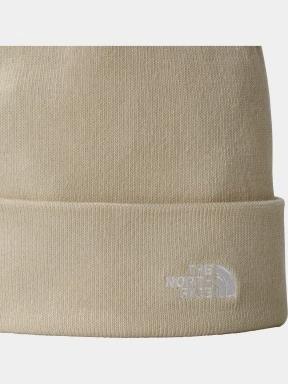 The North Face Norm Beanie sapka homok színben 3