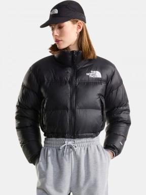 The North Face W Nuptse Short Jacket női pehelykabát fekete színben 1