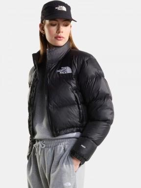 The North Face W Nuptse Short Jacket női pehelykabát fekete színben 3