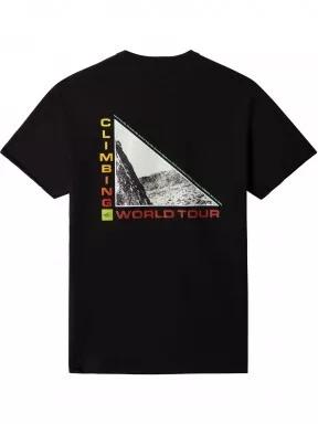 The North Face M S/S Himalayan Bottle Source Tee férfi rövid ujjú póló fekete színben 3