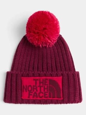 The North Face Heritage Ski Tuke bojtos sapka bordó színben 1