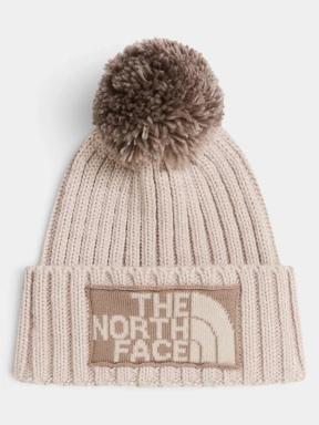 The North Face Heritage Ski Tuke bojtos sapka homok színben 1