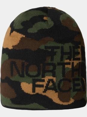 The North Face Reversible Highline Beanie sapka oliva színben 1