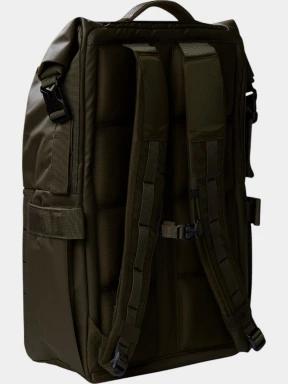 The North Face Base Camp Voyager Rolltop hátizsák oliva színben 3